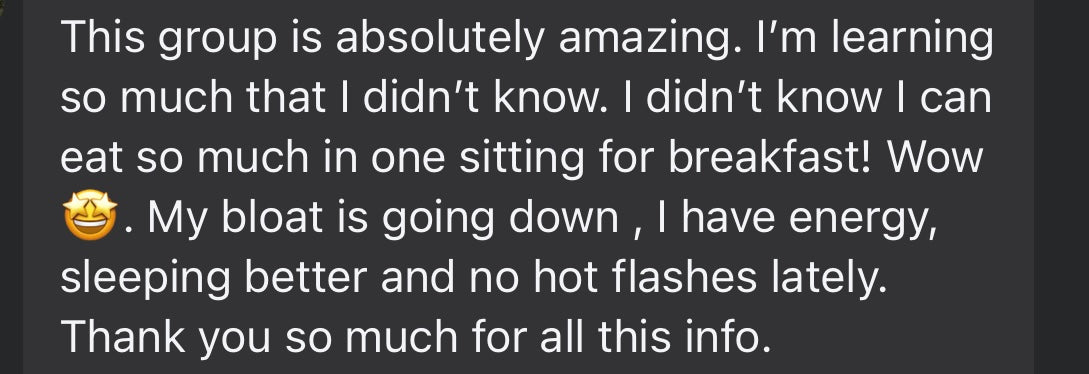 Customer testimonial screenshot