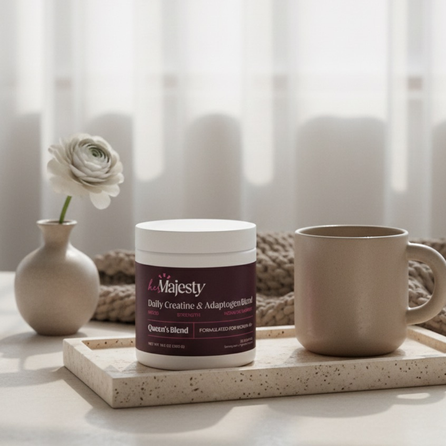 HerMajesty | Daily Creatine & Adaptogen Blend — Queen’s Blend for Women 40+