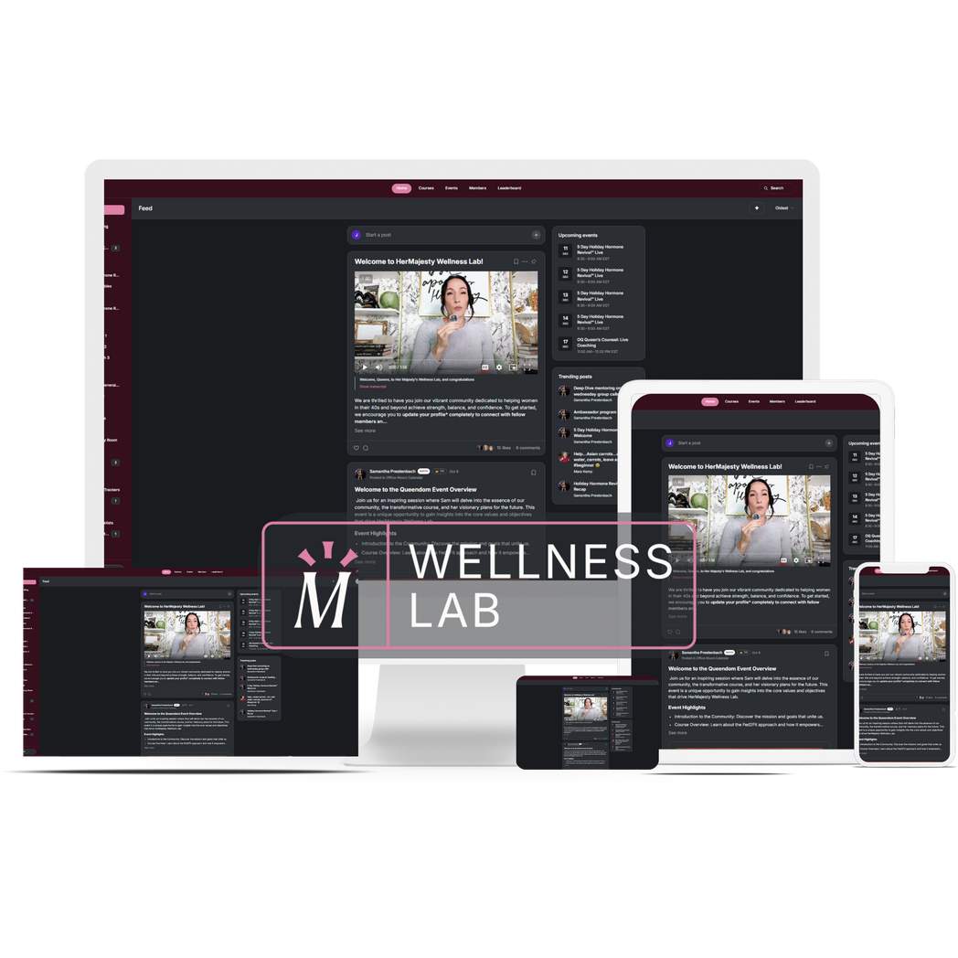 The Wellness Lab on desktop, tablet, and phone