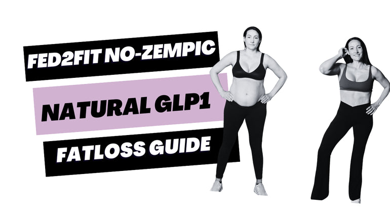 FED2FIT NO-Zempic Natural GLP-1 Fatloss Guide — Sam before and after