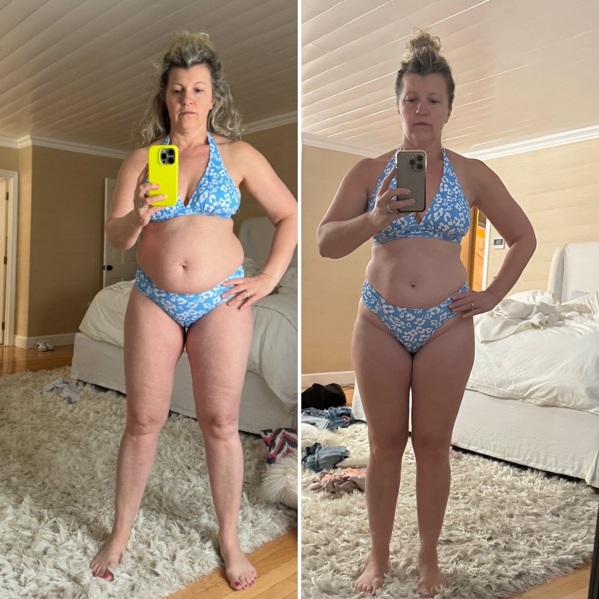 Maria — before and after